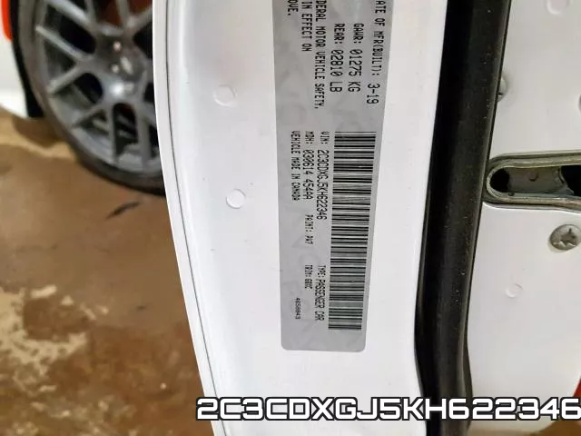 2C3CDXGJ5KH622346 фото 2