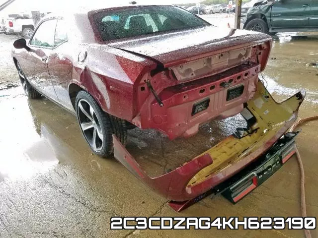 2C3CDZAG4KH623190 фото 4
