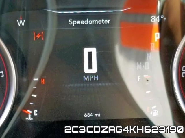 2C3CDZAG4KH623190 фото 9