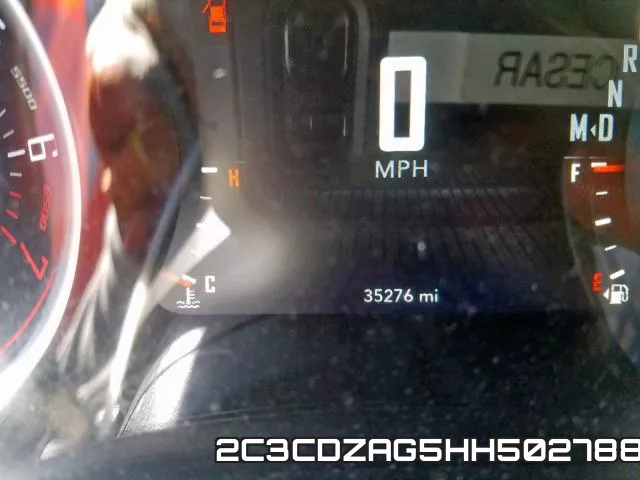 2C3CDZAG5HH502788 фото 9