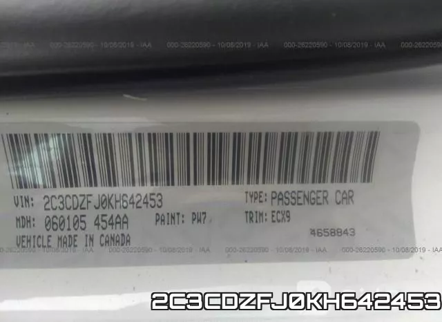 2C3CDZFJ0KH642453 фото 10