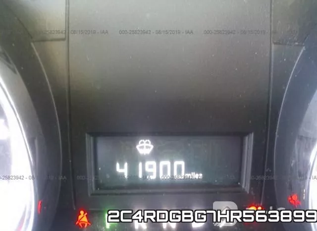 2C4RDGBG7HR563899 фото 8