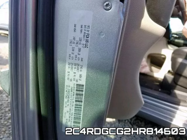 2C4RDGCG2HR814603 фото 2