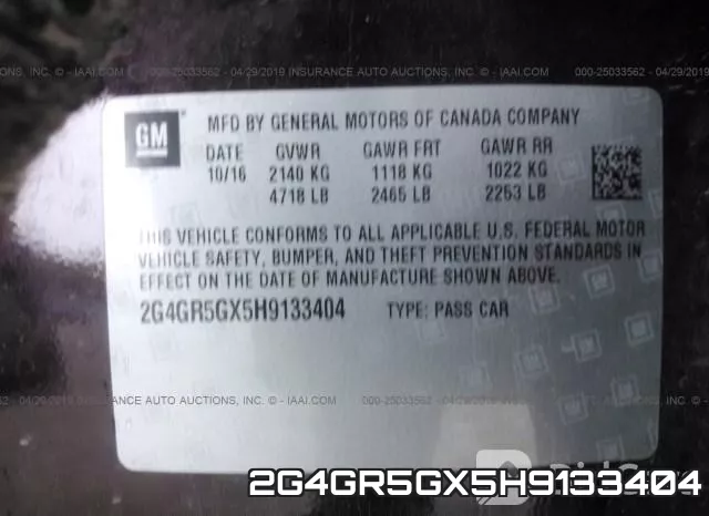 2G4GR5GX5H9133404 фото 10