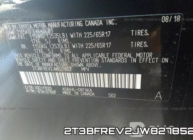 2T3BFREV2JW827852 фото 10