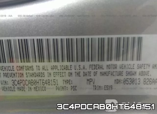 3C4PDCAB0HT648151 фото 10