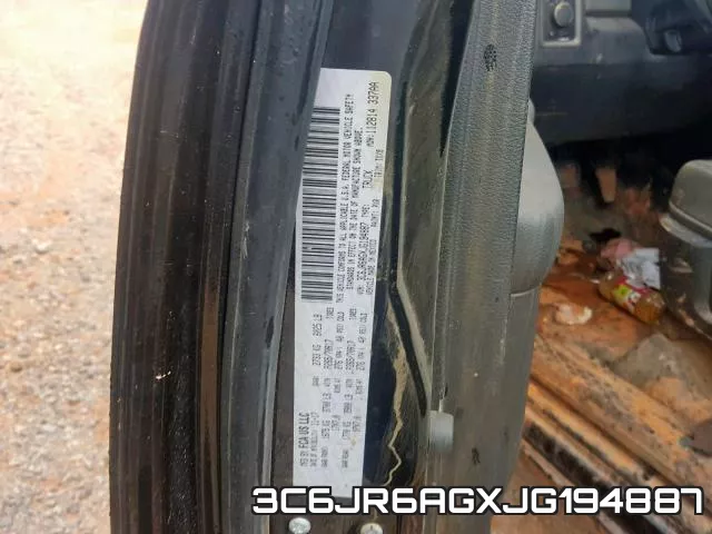 3C6JR6AGXJG194887 фото 2