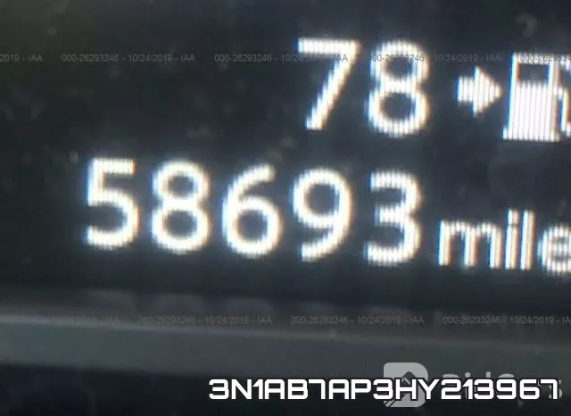 3N1AB7AP3HY213967 фото 8