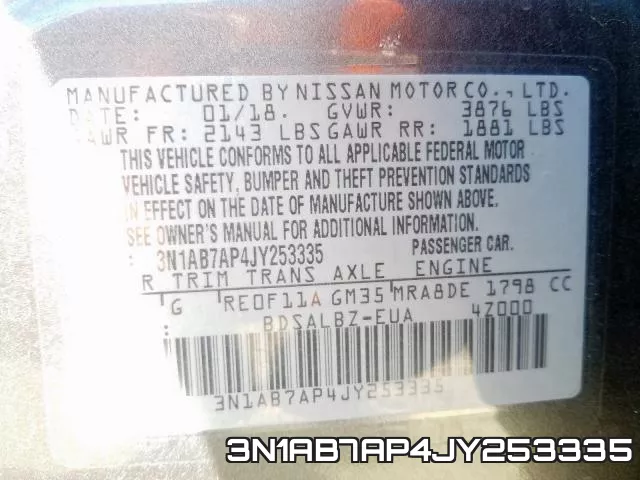 3N1AB7AP4JY253335 фото 2