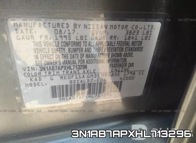 3N1AB7APXHL713296 фото 10