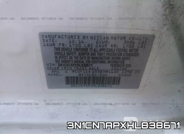 3N1CN7APXHL838671 фото 10