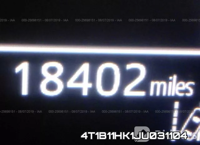 4T1B11HK1JU031104 фото 8
