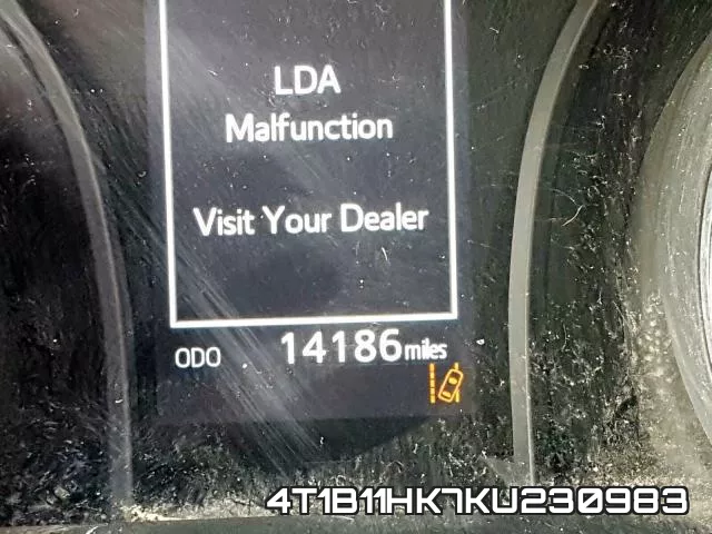 4T1B11HK7KU230983 фото 9