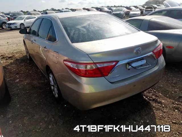4T1BF1FK1HU447118 фото 4