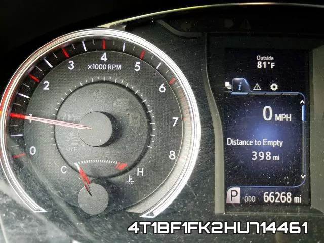 4T1BF1FK2HU714461 фото 9