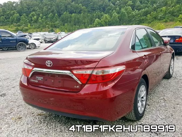 4T1BF1FK2HU789919 фото 5