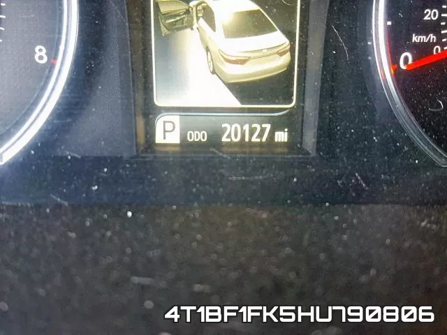 4T1BF1FK5HU790806 фото 9