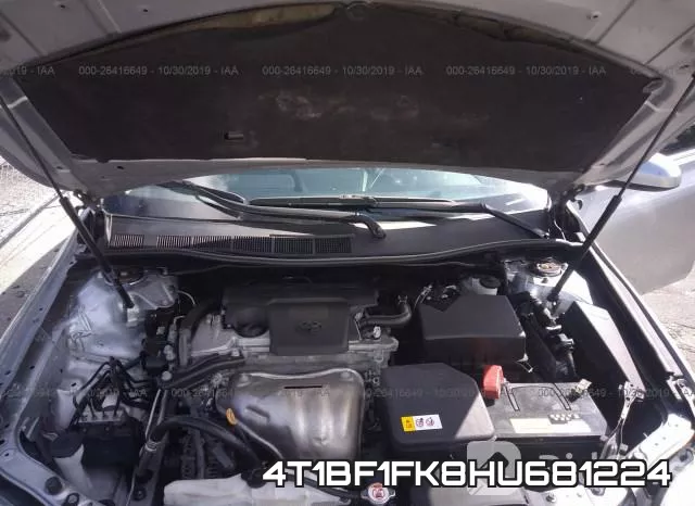 4T1BF1FK8HU681224 фото 2
