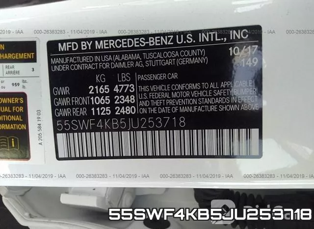 55SWF4KB5JU253718 фото 10