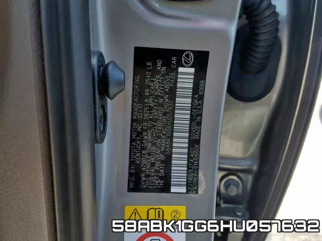 58ABK1GG6HU057632 фото 2