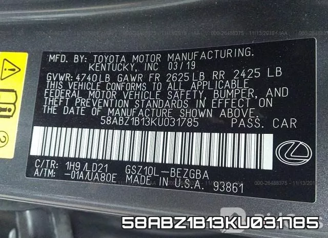 58ABZ1B13KU031785 фото 10