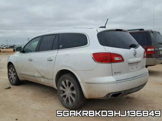 5GAKRBKD3HJ136849 фото 4