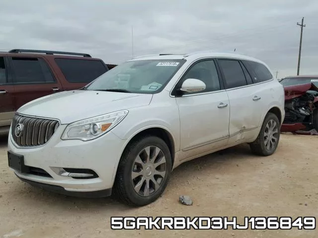 5GAKRBKD3HJ136849 фото 10