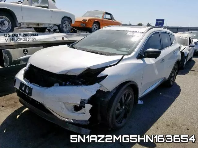 5N1AZ2MG5HN163654 фото 3