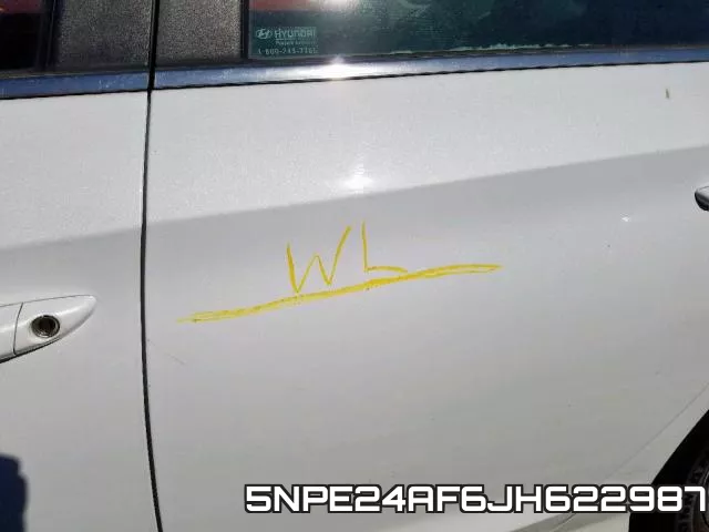 5NPE24AF6JH622987 фото 10