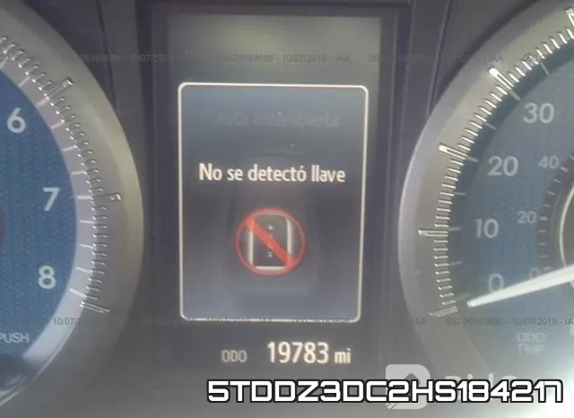 5TDDZ3DC2HS184217 фото 7