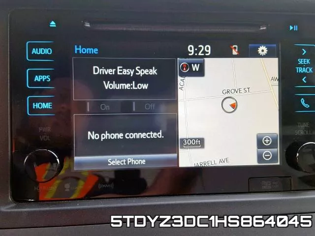 5TDYZ3DC1HS864045 фото 10