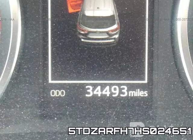 5TDZARFH7HS024651 фото 8