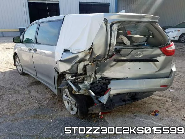 5TDZZ3DC2KS015599 фото 4