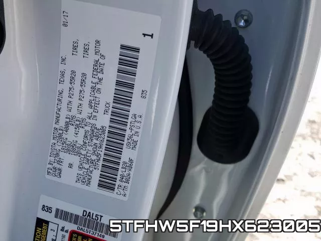 5TFHW5F19HX623005 фото 2