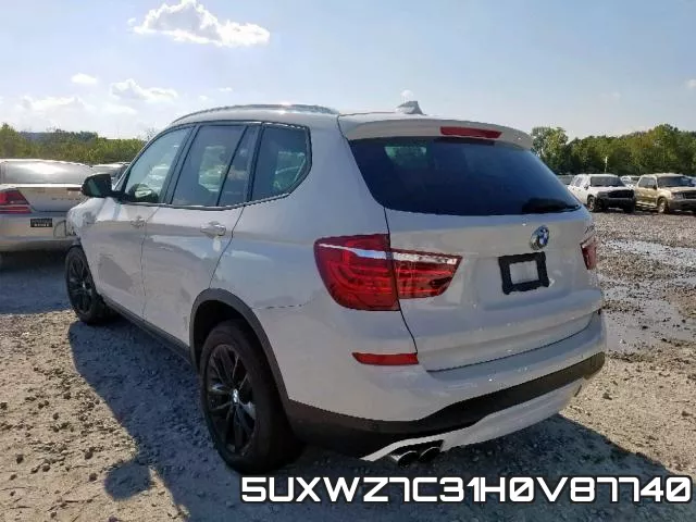 5UXWZ7C31H0V87740 фото 4