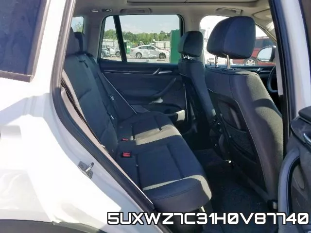 5UXWZ7C31H0V87740 фото 7