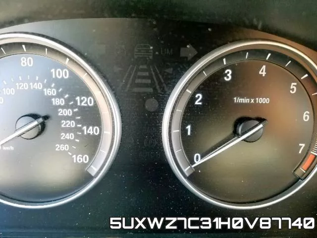 5UXWZ7C31H0V87740 фото 9