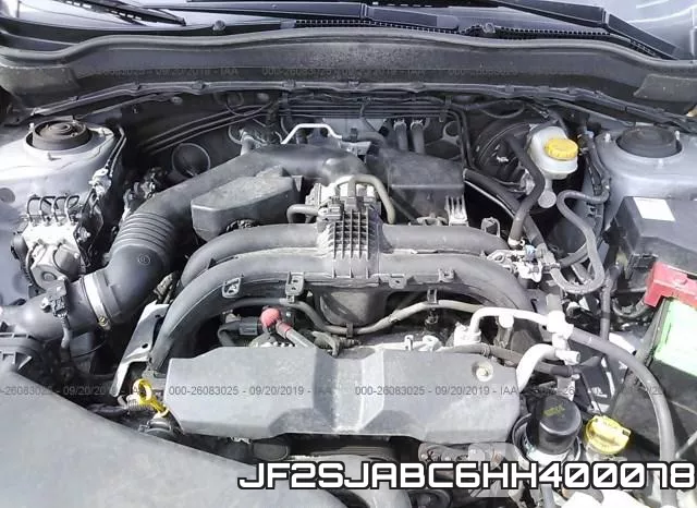 JF2SJABC6HH400078 фото 2