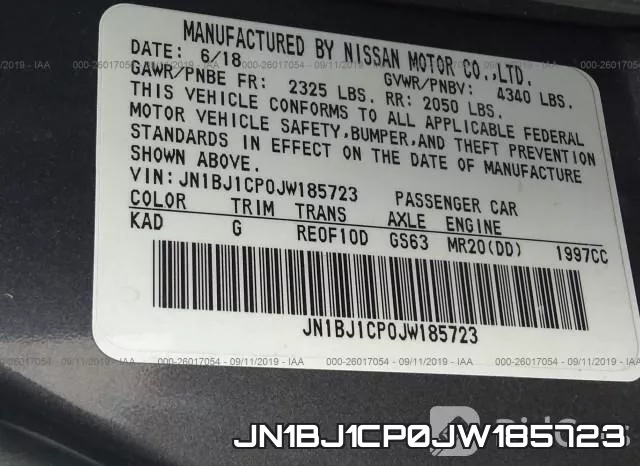 JN1BJ1CP0JW185723 фото 10