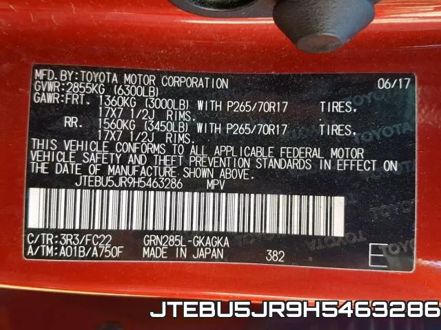 JTEBU5JR9H5463286 фото 2