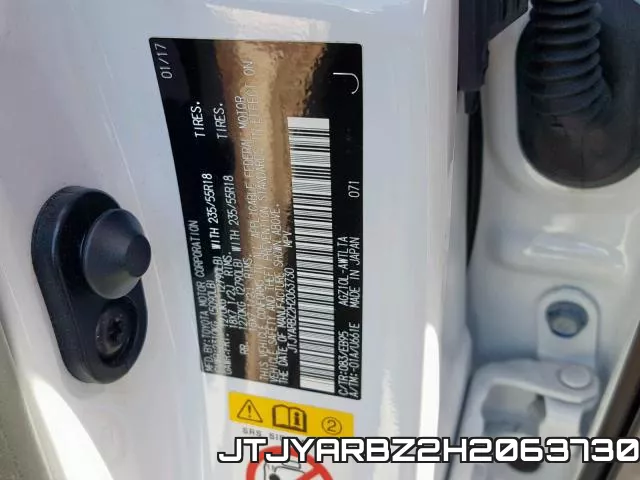 JTJYARBZ2H2063730 фото 2