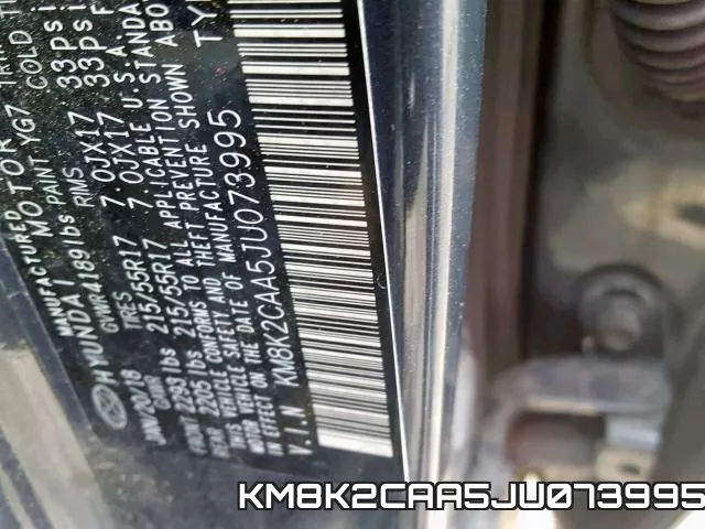 KM8K2CAA5JU073995 фото 2