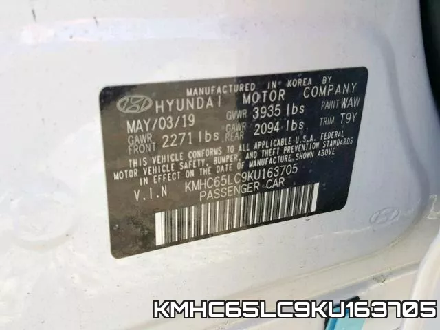 KMHC65LC9KU163705 фото 2