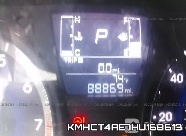 KMHCT4AE7HU168613 фото 8
