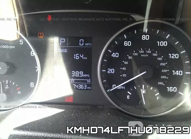 KMHD74LF7HU078229 фото 8