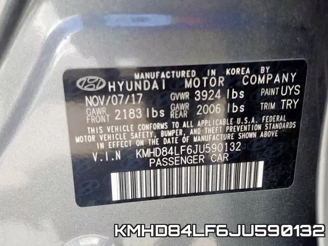 KMHD84LF6JU590132 фото 2