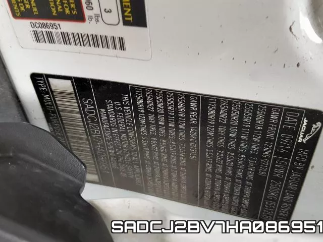 SADCJ2BV7HA086951 фото 2