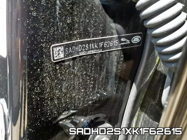 SADHD2S1XK1F62615 фото 2