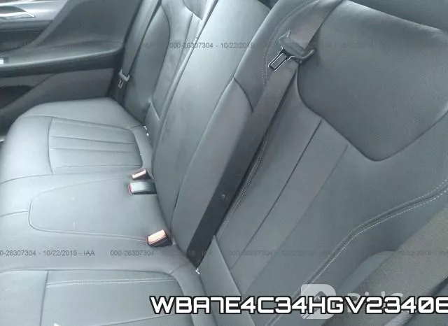 WBA7E4C34HGV23406 фото 9
