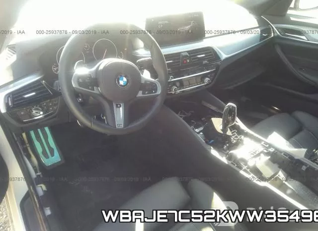 WBAJE7C52KWW35496 фото 6
